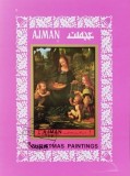 BC15, Ajman 1972, colita neperforata picturi