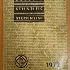 Buletin Științific Studențesc, Agronomie - Medicină și Farmacie, 1972