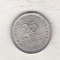 bnk mnd Sri Lanka 25 centi 1963