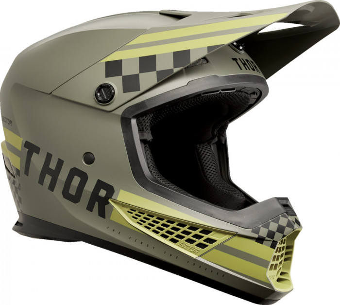 Casca cross/atv Thor Sector 2 Carve, culoare army/negru, marime XL Cod Produs: MX_NEW 01108149PE