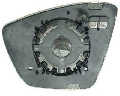 Geam oglinda exterioara cu suport fixare Skoda Karoq, 08.2017-; Kodiaq, 10.2016-, partea Dreapta, incalzit; sticla convexa; geam cromat, Aftermarket foto