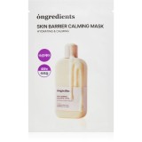 Ongredients Skin Barrier Calming Mask mască textilă calmantă pentru fortificarea barierei cutanate 1 buc