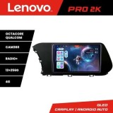 Navigatie Hyundai I20 2020- Lenovo Kit-i20 8 core QLED 2K 12+256 360 Android Waze USB Navigatie Internet Youtube Radio CarStore Technology