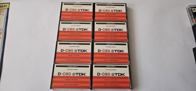 CASETA TDK D-C60 Dynamic Cassette Normal Bias 120usEQ. LOT 8 BUCATI . foto