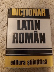 Dictionar Latin - Roman foto