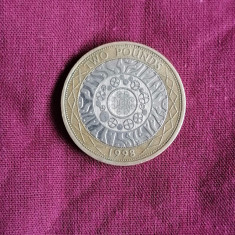 Moneda-2 POUNDS 1998-Marea Britanie