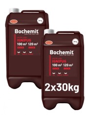 Solutie ignifugare lemn Bochemit Antiflash 2x30kg maro B-s1 d0,C-s1 d0