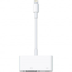 Cablu de date Apple Lightning to VGA adapter white foto