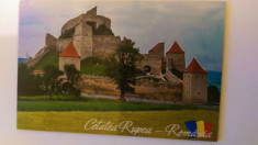 XG Magnet frigider - tematica Romania - Cetatea Rupea foto