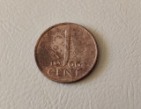 Olanda - 1 cent (1966) - Regina Juliana monedă s094