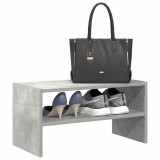 VidaXL Suport pantofi stivuibil beton gri 60x30x30,5 cm