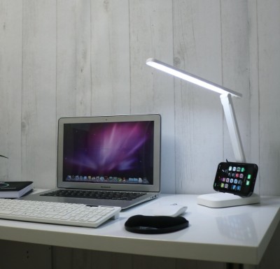 LAMPA UNILUX LED KAPA PORTABILA PENTRU BIROU, DESIGN MODERN SI PRACTIC, BATERIE foto