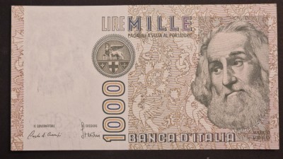 1000 Lire 1982 UNC foto