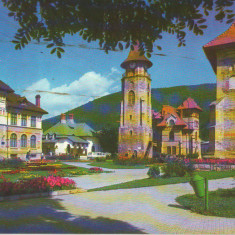 CPIB 16238 CARTE POSTALA - PIATRA NEAMT, MUZEUL SI TURNUL LUI STEFAN CEL MARE