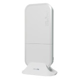 WAP ac, 2 x Gigabit, 802.11b/g/n 2.4Ghz, 802.11an/ac 5GHz, alb outdoor, injector PoE - MikroTik RBwAPG-5HacD2HnD SafetyGuard Surveillance