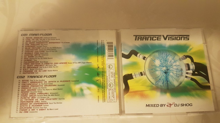 [CDA] Trance Visions mixed by DJ Shog - compilatie pe 2cd
