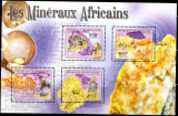 Centrafricana 2011, Minerale, bloc neuzat, MNH, Nestampilat