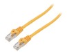 Patch cord S/FTP 6a CCA LSZH portocalie 3m 26AWG, Lanberg