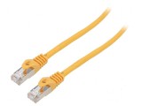 Patch cord S/FTP 6a CCA LSZH portocalie 3m 26AWG, Lanberg