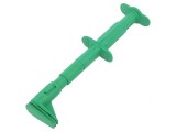 Clips Măsurare Crocodil Verde 5A 1kVDC 4mm