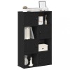 VidaXL Bibliotecă Stejar negru 60x24x101,5 cm Lemn prelucrat 860392