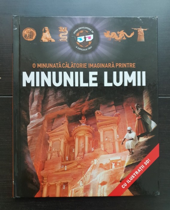 O minunată călătorie imaginară printre MINUNILE LUMII cu ilustrații 3D - Kesz Barnabas