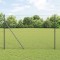 Gard Hexagonal Gri 1.6x10 m Oțel