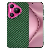 Husa Huawei Pura 70 Asteroid GSM Carbonite FiberShell, verde