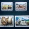 Mongolia 1998 animale domestice vite, fauna, serie 8v nestampilata