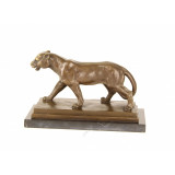 Leoiaca- statueta din bronz pe un soclu din marmura BR-119, Animale
