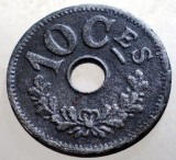 B.468 LUXEMBURG LUXEMBOURG WWI 10 CENTIMES 1915
