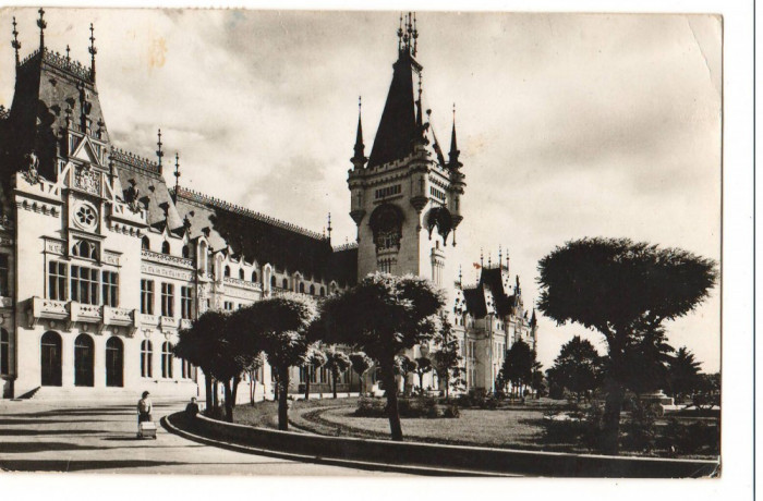 CPI B 10891 CARTE POSTALA - IASI. PALATUL CULTURII