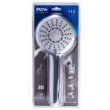 FPD-3C Cap de dus multifunctional 3 &icirc;n 1, crom ABS, FLOW Innovative ReliableTools