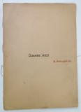 DOAMNE AUZI de A. ARHANGHELSCHI , 1953 , PARTITURA CU TEXT