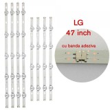 Set barete led TV LG 47 inch, 8 barete, INNOTEK DRT 3.0 47&#039;&#039; TYPE REV02, 47LB, Oem