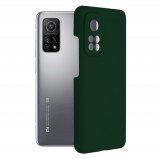 Cumpara ieftin Husa pentru Xiaomi Mi 10T 5G / Mi 10T Pro 5G, Techsuit Soft Edge Silicone, Dark Green