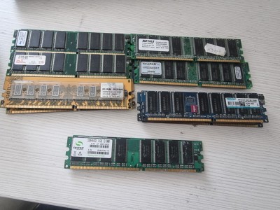 Modul Ram DDR1 PC3200 1GB 1024MB Diverse marci Livrare gratuita! foto