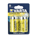 Baterii Varta Zinc R20 Type D SuperLife,pret per bucata