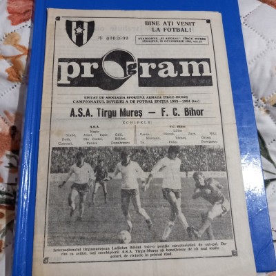 program ASA TG. Mures - F C Bihor foto