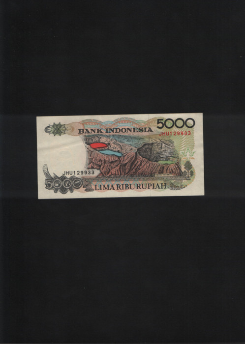 Rar! Indonezia 5000 rupiah rupii 1992(97) seria129933