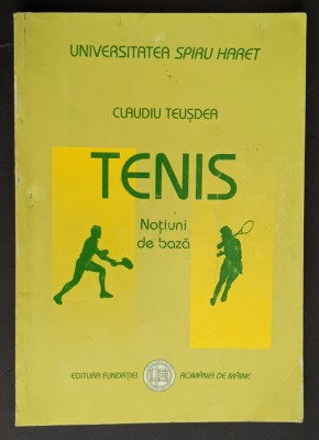 sport TENIS / NOTIUNI DE BAZA Tehnica Tactica Metodica Regulament 136 pag 57 fig foto