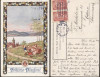 Austria &Ouml;sterreich 1920 Postcard, Wien to Odense, Denmark K.319