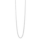 Colier din argint 925 cu zale patrate, eMazing, lungime 55 cm