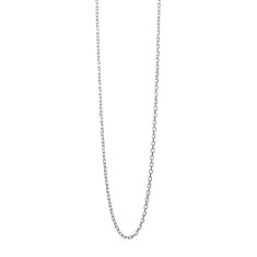 Colier din argint 925 cu zale patrate, eMazing, lungime 55 cm