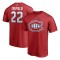 Montreal Canadiens tricou de bărbați Caufield #22 Authentic Stack Name &amp;amp; Number - XXXL