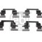 FEBI BILSTEIN 182723 Set accesorii, placute frana