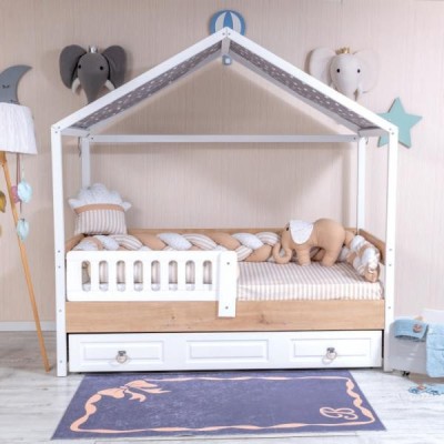 Lenjerie MyKids Montessori 6 Piese PS02 95x195 cm foto