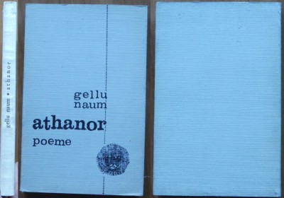 Gellu Naum , Athanor ; Poeme , 1968 , editia 1 foto