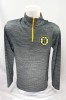 Boston Bruins hanorac de bărbați Quarter Zip - M