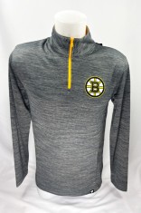 Boston Bruins hanorac de bărbați Quarter Zip - S